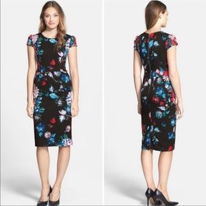 Betsy Johnson Floral Sheath Dress